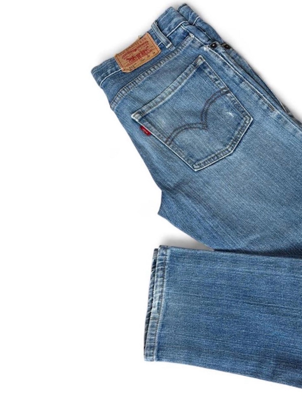 Levi's Medium Blue Denim Jeans with Red Tab